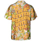 Beach I'M Tan Hawaiian Shirt Button Front Artwork For Coastal Travel