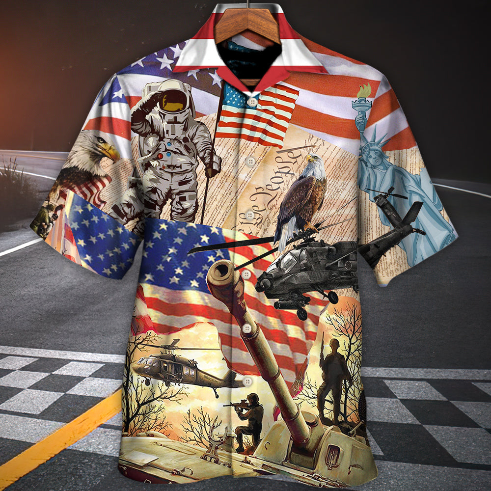 American Independence Day People Hawaiian Shirt For Warm Weather Adventures And Everyday Comfort
