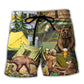 Camping Beach Shorts For Oceanfront Escapes And Bright Seasonal Outfits