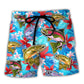 Tropical Fishing Hunting Beach Shorts For Oceanfront Escapes And Easy Warm Weather Wear