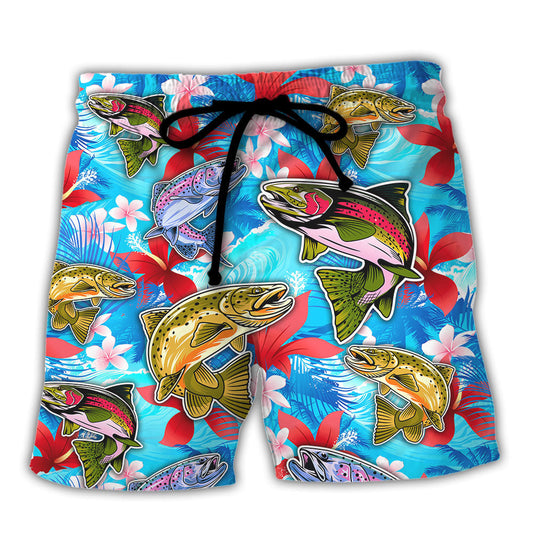 Tropical Fishing Hunting Beach Shorts For Oceanfront Escapes And Easy Warm Weather Wear
