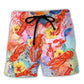Lobstering We Sprinkle The Spirits Tropical Beach Shorts For Beach Days And Resort Travel