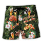 BBQ Beer Meat Smoking Grilling Pit Master Funny Beach Shorts For Beach Gatherings And Travel