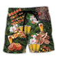 BBQ Taste My Meat You'll Want To Swallow Funny Beach Shorts For Sunny Outdoor Celebrations
