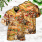 Food Delicious Bread Around Hawaiian Shirt Design View For Resort Travel And Thoughtful Gifting