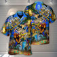 Music Trumpet Fail Day Hawaiian Shirt Design Detail For Sunny Adventures And Casual Wear