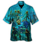 Ocean Rise Hawaiian Shirt Pattern View For Lightweight Everyday Style