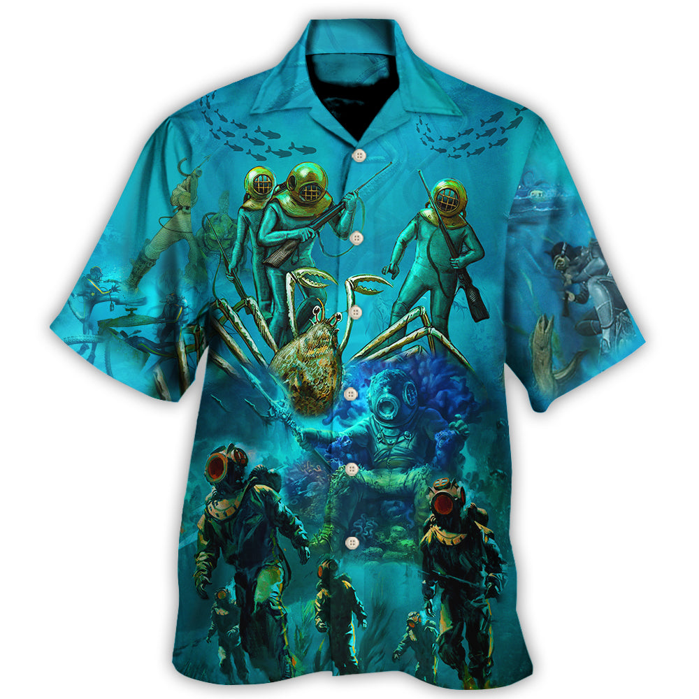 Ocean Rise Hawaiian Shirt Pattern View For Lightweight Everyday Style