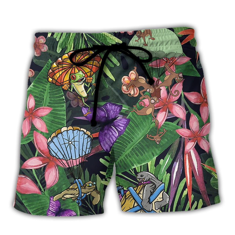 Parasailing Beach Shorts For Casual Day Trips And Easy Warm Weather Wear