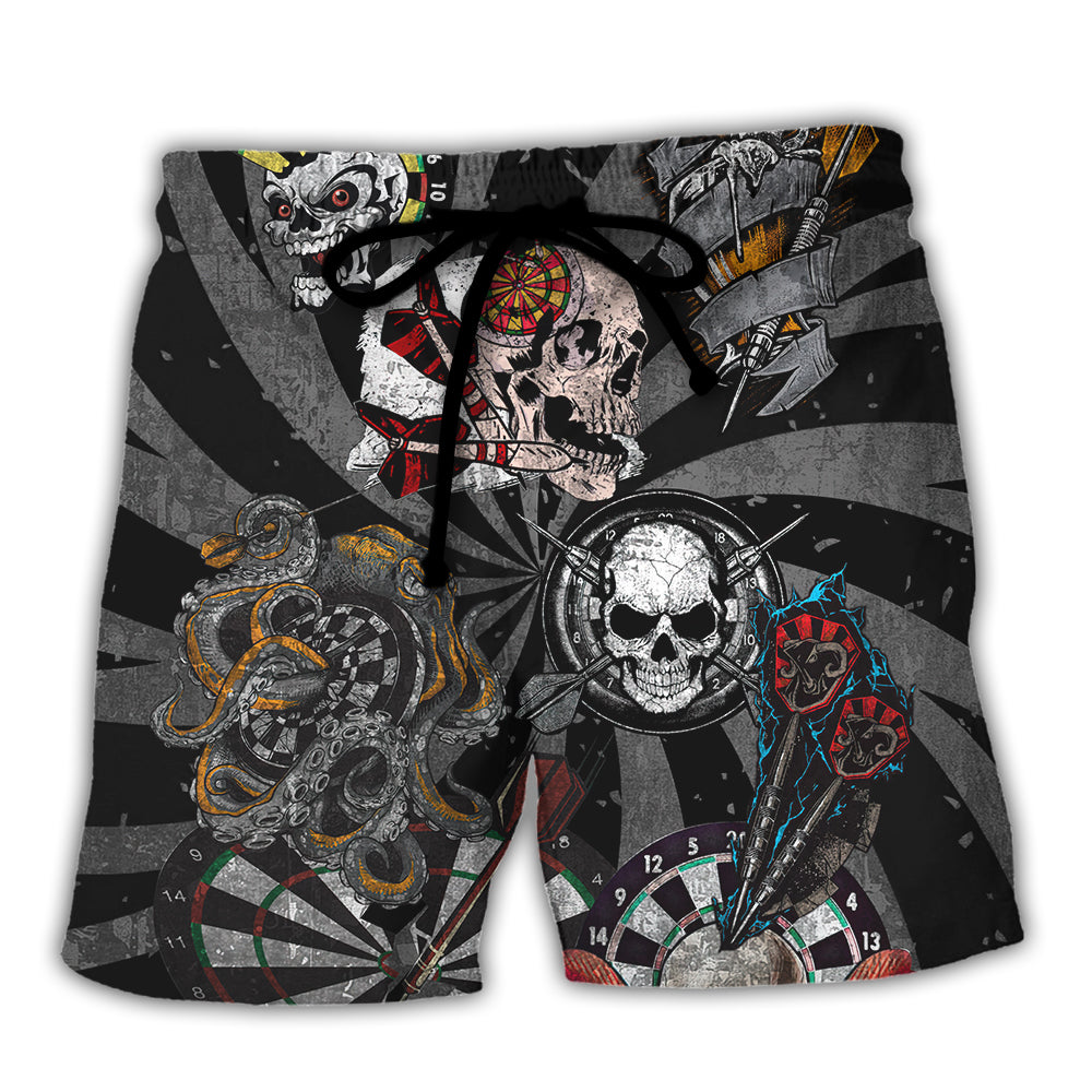 Darts Beach Shorts For Summer Vacations And Everyday Comfort