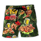 BBQ Beer Beach Shorts For Island Getaways And Relaxed Casual Wear