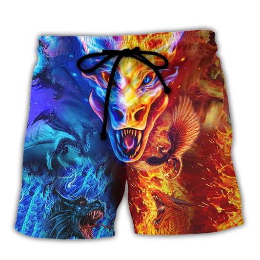 Dragon Beach Shorts For Tropical Holidays And Thoughtful Gift Giving