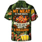 Funny Barbecue BBQ Grill Food Hawaiian Shirt All Over Print Detail For Resort Wear