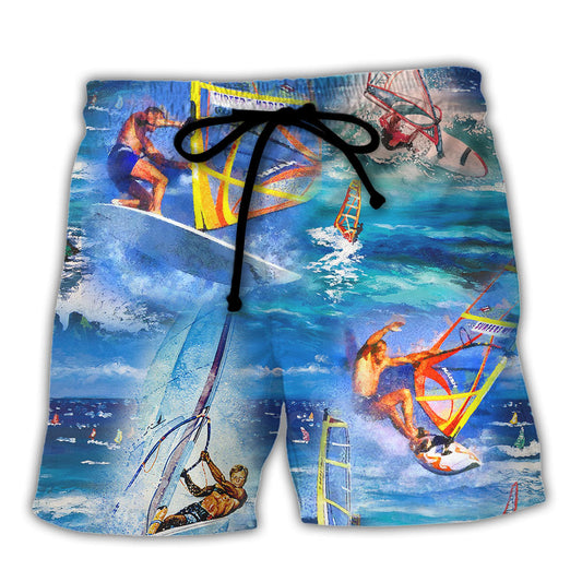 Surfing Beach Shorts For Beach Days And Leisure And Relaxation