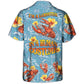 Lobster Costume Hawaiian Shirt Artwork View For Weekend Travel And Beach Style