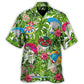 Parasailing Outdoor Passion Hawaiian Shirt Pattern Detail For Beach Days