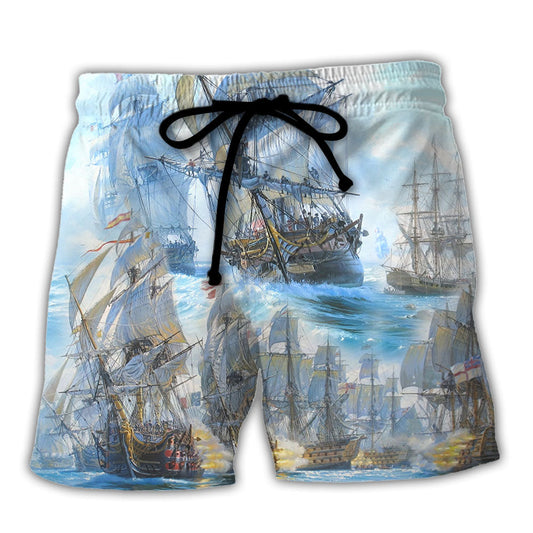 Sailing Beach Shorts For Tropical Holidays And Travel Ready Comfort