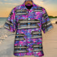 Korg Keyboards Hawaiian Shirt For Summer Vacation, Beach Travel, And Relaxed Casual Everyday Wear