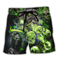 Skull Beach Shorts For Summer Vacations And Comfortable Daily Use