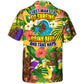 Funny Surfing Bigfoot Beer Hawaiian Shirt Design View For Tropical Vacations