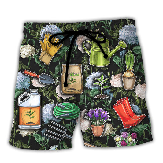 Gardening My Plants Are Rooting Beach Shorts For Seaside Travel And Relaxed Summer Wear