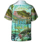 Fishing Adventure Graphic Hawaiian Shirt Front Pattern View For Thoughtful Gifting