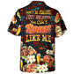 Funny Barbecue Grill Master Hawaiian Shirt Pattern Detail For Tropical Vacations