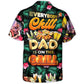 Barbecue Food Grill Hawaiian Shirt All Over Print Detail For Resort Wear