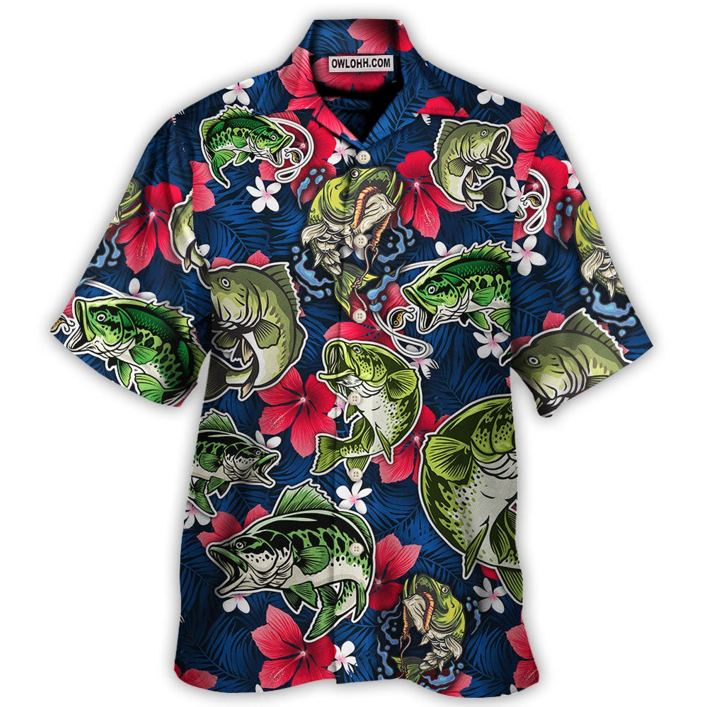 Fishing Outdoor Passion Hawaiian Shirt Print Closeup For Thoughtful Gifting
