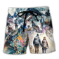 Hiking The Mountains Are Calling Adventure Vibe Beach Shorts For Resort Trips And Casual Comfort