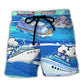 Cruises Funny Saved Me Quote Cruise Lover Beach Shorts For Poolside Relaxation And Everyday Comfort