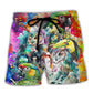 Bird Watching The Birds Are Watching Funny Quote Beach Shorts For Outdoor Activities And Vacation Styling