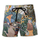 Gardening Early Morning Spring Garden Still Life Beach Shorts For Poolside Relaxation And Everyday Comfort