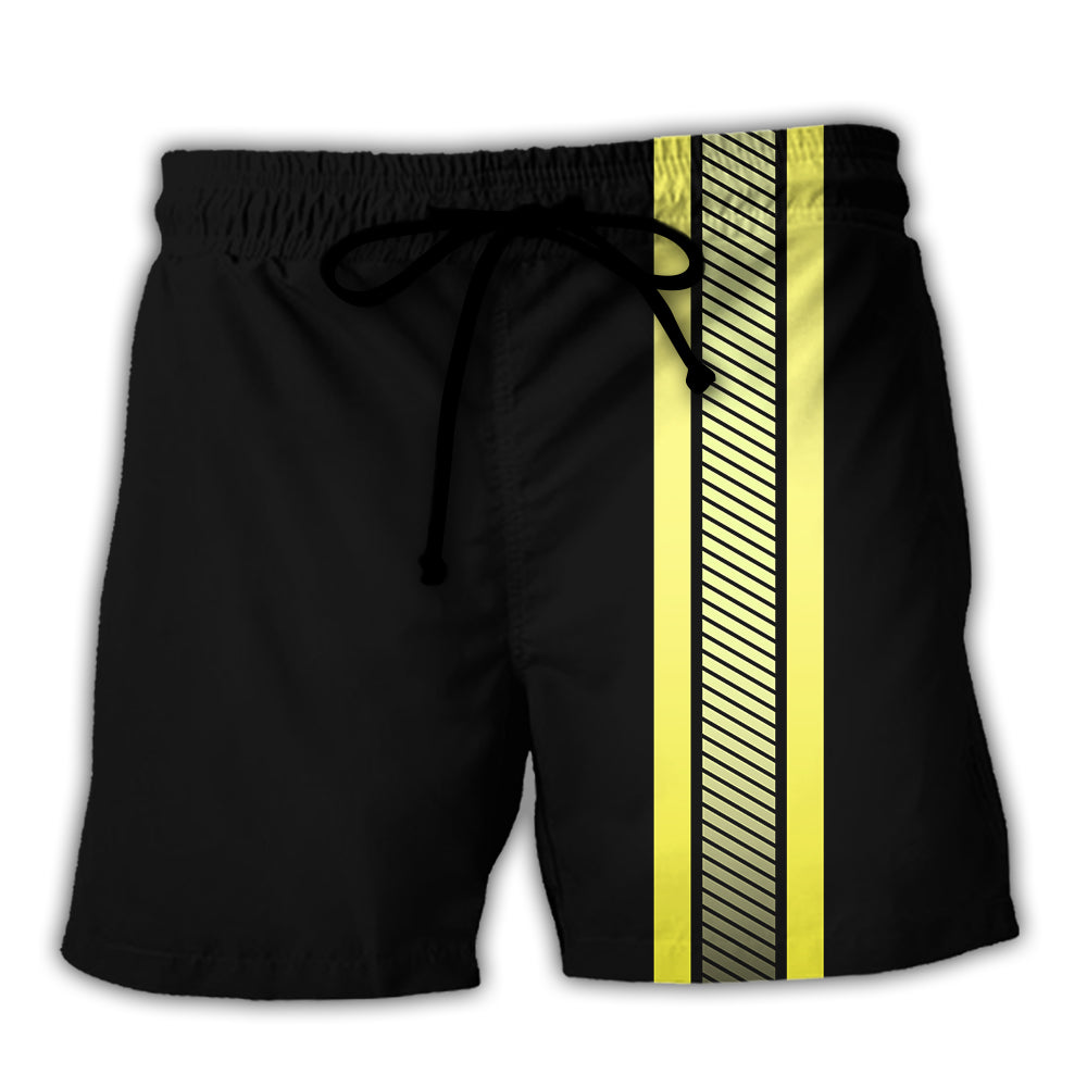 Firefighter Hot Flame Art Style Beach Shorts For Thoughtful Gifting And Style