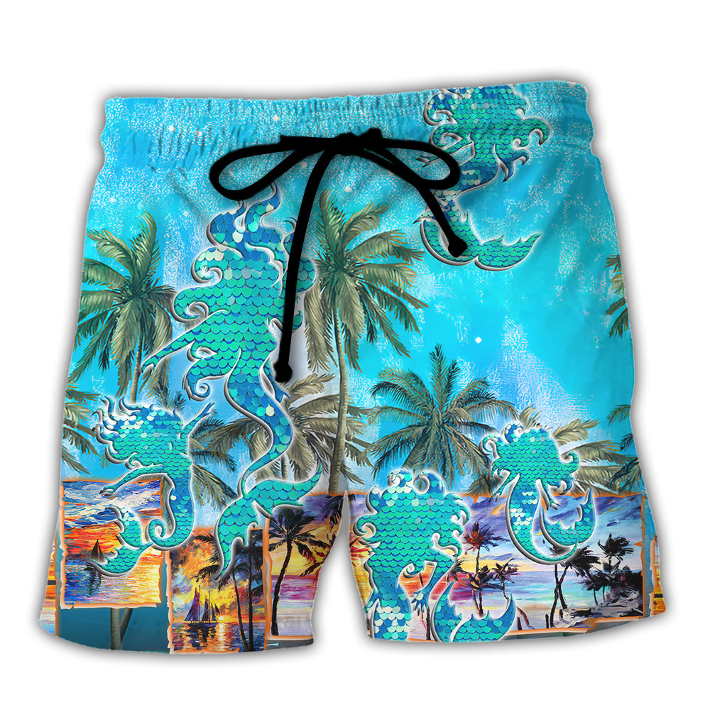 Beach Saved Me Funny Beach Lover Peach Quote Beach Shorts For Vacation Travel And Relaxed Outdoor Comfort