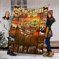 Horse I Love Horses Flannel Blanket For Cozy Bedroom Sofa Decor