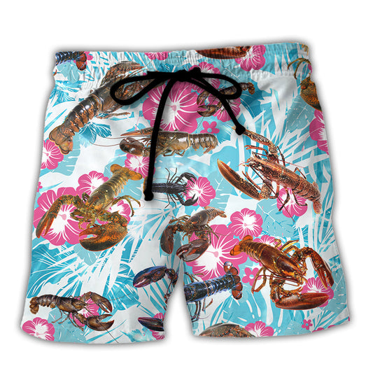 Lobster Beach Shorts For Coastal Adventures And Leisure And Relaxation