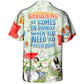 Vintage Gardening Plants Hawaiian Shirt Summer Design Detail For Coastal Travel