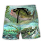 Fishing Fish Beach Shorts For Coastal Adventures And Leisure And Relaxation