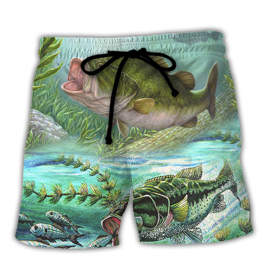 Fishing Fish Beach Shorts For Coastal Adventures And Leisure And Relaxation