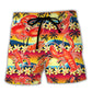 Tropical Lobster Beach Shorts For Beach Days And Weekend Casual Style