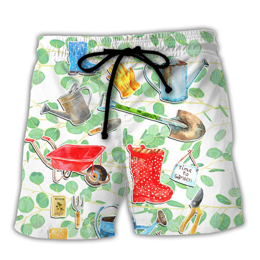 Gardening I Love Plants Beach Shorts For Tropical Holidays And Weekend Adventures