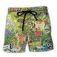 Gardening Peaceful Garden Inspiration With Beach Shorts For Beach Getaways And Comfortable Summer Wear