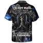 Dark Skull Hawaiian Shirt Resort Outfit View For Outdoor Gatherings