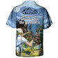 Coastal Hiking Activity Hawaiian Shirt Detailed Pattern View For Coastal Travel