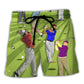 Golf It Takes Skill And Guts To Play Like Me Beach Shorts For Resort Trips And Casual Comfort