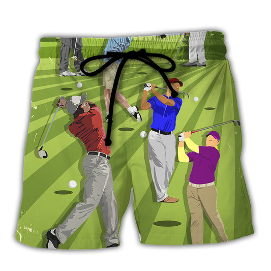 Golf Beach Shorts For Oceanfront Escapes And Laid Back Styling