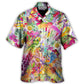 Parasailing Outdoor Passion Hawaiian Shirt Collar And Front View For Thoughtful Gifting
