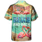 Beach Flamingo Hawaiian Shirt Resort Outfit View For Weekend Trips