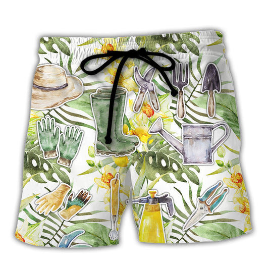 Gardening Play In The Dirt Beach Shorts For Warm Weather Trips And Everyday Use